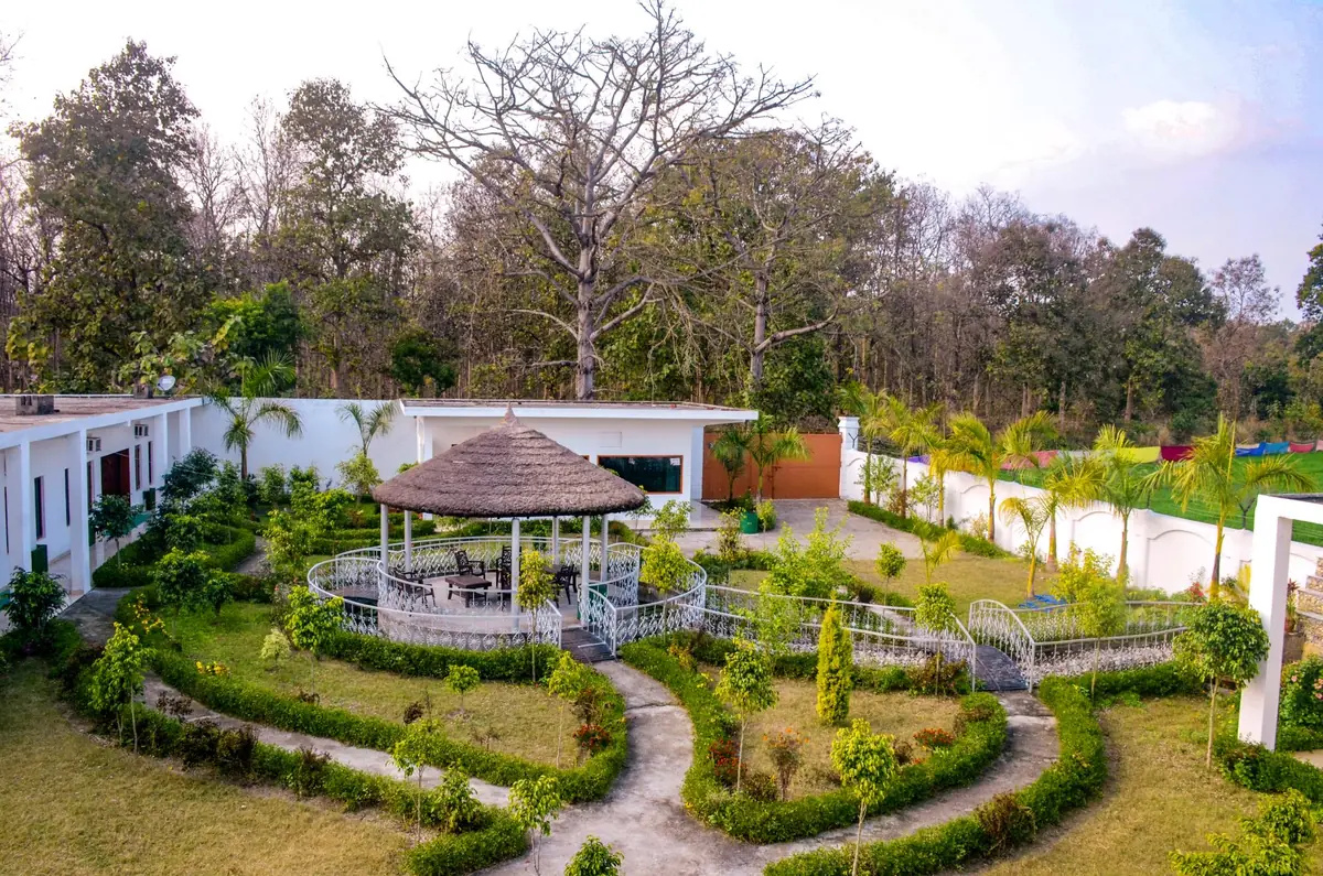 DTR Jungle Hideaways resort near Dudhwa Tiger Reserve